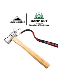Đồ cắm trại búa đóng cọc lều campingmoon campoutvn du lịch dã ngoại thép đúc xịn glamping A253