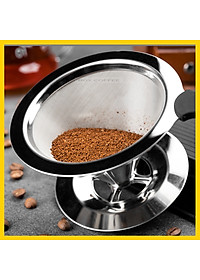 Phễu V60 Bằng Thép Hình Nón (Pour over)