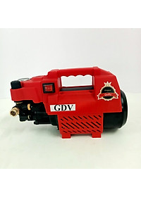 Máy rửa xe và xịt rửa đa năng GDV QXJ04-2 có chỉnh áp tặng kèm đầy đủ phụ kiện - Màu Ngẫu Nhiên - Hàng Chính Hãng