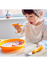 Bộ thìa nĩa ăn dặm cho bé Easy Grip Marcus & Marcus, từ 3 tuổi