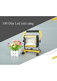 Đèn led siêu sáng sạc điện W808 - 100W