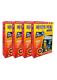 Combo 2 hộp 4 gói bột thông tắc làm sạch đường ống Hàn Quốc (100g/gói)