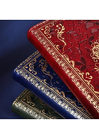 SỔ TAY, NHẬT KÝ BÌA DA CAO CẤP PHONG CÁCH CỔ ĐIỂN VINTAGE CÓ KHÓA MẬT KHẨU