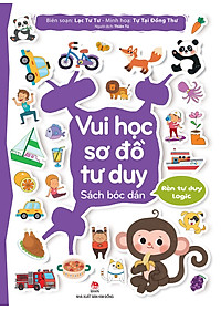 Combo Vui Học Sơ Đồ Tư Duy: Sách Bóc Dán (6 Cuốn)