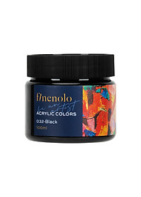 Màu Acrylic 100ml Cao Cấp Dạng Hũ Finenolo Deli - Tô Đất Sét, Đất Nặn Tự Khô, Vẽ Túi Vải Tote, Quần Áo DIY, Giày, Tranh Tường, Đa Chất Liệu, Tươi Sáng, Nhanh Khô - Nhiều Màu Sắc
