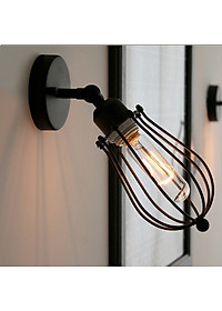 Đèn gắn tường - đèn vách - đèn tường - đèn cầu thang hình quả lê cao cấp LELOMI kèm LED Edision