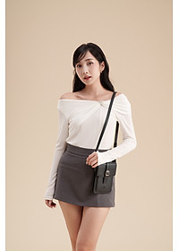 Túi Yuumy ( Thời trang nữ mini đựng điện thoại - Túi đeo chéo da Bergen YN248 )