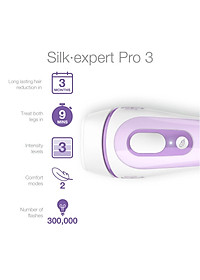 Máy triệt lông Braun Silk Expert Pro 3 PL3012 Hàng chính hãng