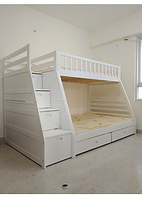 Giường Tầng chất lượng Juno Sofa Tầng trên 1m, Tầng dưới 1m4