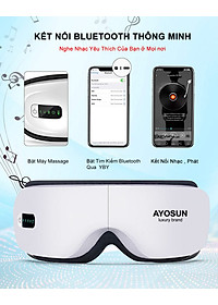 Máy Mát Xa Xông Hơi Cho Mắt aYosun Hàn Quốc Massage Tích Hợp Bluetooth Nghe Nhạc Thư Giãn