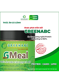Thức ăn Cá Bột, Cá Thủy Sinh GREENABC – Hàm lượng protein 40% giúp tăng trưởng nhanh, tăng đề kháng, lên màu – Hộp 200g