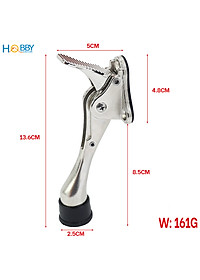 Chặn cửa chân móng ngựa có lẫy gạt chống va đập Hobby Home Decor CMG1