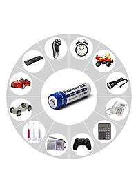 Combo Sạc DP-B06 Kèm Pin Sạc AA Doublepow 1200mAh lắp MIC không dây, máy đo huyết áp,remote...