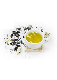 Trà Ướp Hoa Nhài Tân Cương Xanh - Trà Tân Cương ướp hoa nhài tự nhiên