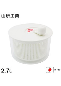 Rổ quay rau Nhật Bản Pearl Metal (2.7L/ 4.45L/ 6.6L) - Hàng nội địa Nhật Bản |#nhập khẩu chính hãng| |#Made in Japan| |#H-580|#H-614|#H-581|