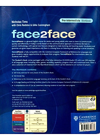 Face2Face Pre-Int WB with key Reprint Edition