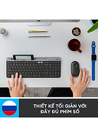 Bàn Phím Không Dây Bluetooth Logitech K580 - Hàng Chính Hãng
