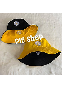 Nón bucket 2 mặt HOA CÚC peaceminusone GDragon