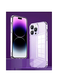 Ốp lưng siêu mỏng 0.3mm chống ố cho iPhone 15 Pro Max / 15 Pro / 15 Plus / 15 hiệu Memumi Crystal thiết kế ôm sát máy, chống sốc , chống trầy xước - Hàng nhập khẩu 