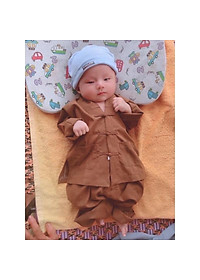 Đồ Lam Đi Chùa La Hán Cho Bé Iu