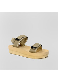 Giày Sandal Nữ The Bily 03W Quai Ngang - Màu Kem BL03WK 