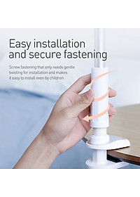 Bộ đế giữ điện thoại dạng kẹp, khung kim loại Baseus Unlimited Holder LV675 (SULR)- Hàng chính hãng.