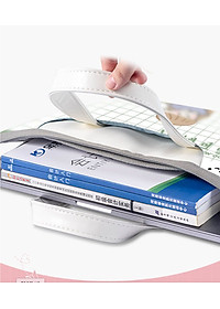 Túi xách da chống sốc laptop máy tính , túi công sở nữ cặp đựng laptop cute dễ thương