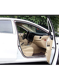 Gioăng Cao Su Chữ D Cho Ô Tô Chống Ồn, Chống Bụi Bẩn gắn cánh cửa xe ô tô kích thước rộng 14mm đóng cửa êm ái