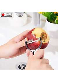 Dụng cụ bào vỏ lưỡi thép Echo Metal loại cán thẳng hàng Made in Japan