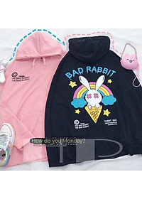 Mua Áo Khoác nỉ thỏ Bad Rabbit, Áo hoodie nỉ Bad Rabbit cực xinh ND14 Mua Áo Khoác Nỉ Thỏ Bad Rabbit, Áo Hoodie Nỉ Bad Rabbit Cực Xinh Nd14