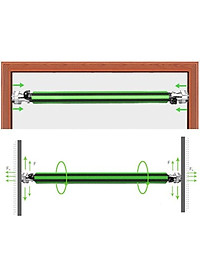 Xà Đơn Gắn Cửa MAC80-2018 có điều chỉnh kích thước (80-100cm)