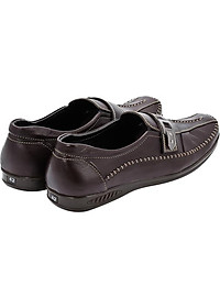 Giày Mọi Nam Huy Hoàng HT7114 - Nâu Đen