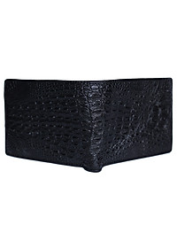 Ví Nam Da Cá Sấu Nguyên Con Nhỏ Huy Hoàng HT2225 (12.5 x 10 cm) - Đen