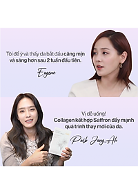 Bột Uống Collagen Gilaa Cao Cấp Kết Hợp Saffron - (60 gói x 2g)