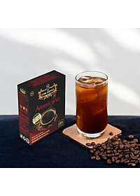 Combo 5 Cà Phê Hòa Tan Americano KING COFFEE - Hộp 15 gói x 1g - Tặng 1 hộp cùng loại