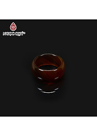Nhẫn nam đá mã não đỏ mệnh hỏa thổ - Ngọc Qúy Gemstones