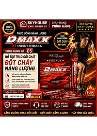 DMAXX thức uống bổ sung vitamin năng lượng không đường DAMODE 3 gói dùng thử màu đỏ
