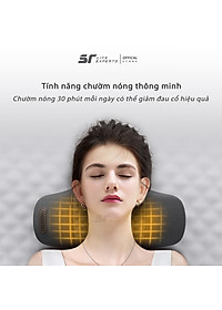 Kê Đầu Tích Hợp Massage Và Chườm Nóng, Gối Ngủ Cao Su Non Thư Giãn, Kê Cổ Giảm Đau Mõi Cổ Vai Gáy, Ngủ Ngáy - Sairui