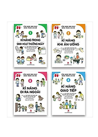 Sách Cẩm Nang Sinh Hoạt Bằng Tranh Cho Bé Tập 1: Kĩ Năng Sinh Hoạt Thường Ngày