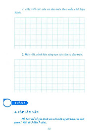 Sách Giúp Em Học Tốt Tập Làm Văn Và Luyện Viết Chữ Đẹp Lớp 3 (Tập 1)