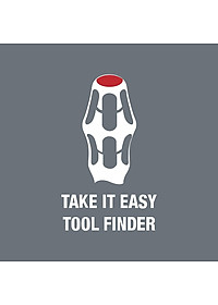 Tua vít dài 350 ph screwdriver for phillips screws,  ph2 X 300mm, Wera 05008730001