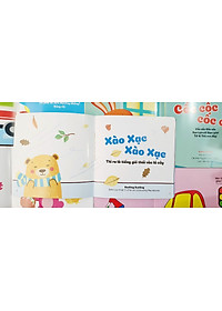 Ehon song ngữ Anh - Việt (Bộ 5 cuốn) -  Bộ sách nuôi dưỡng tâm hồn bé 0 - 6 tuổi - Kèm file nghe