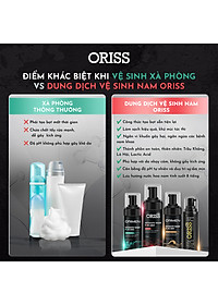 Dung Dịch Vệ Sinh Nam Dạng Bọt ORIMEN làm sạch dịu nhẹ khử mùi chai 120ml