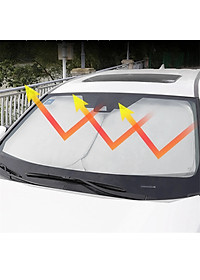 Tấm Che Kính Lái Trước Gấp Gọn Siêu Tiện Lợi- Mát xe, Bảo Vệ Nội Thất, Gọn Nhẹ, Dễ Sử Sụng