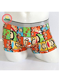  combo 4 Quần sịp quần lót nam sịp doremon hoạt hình thun lạnh siêu nhẹ