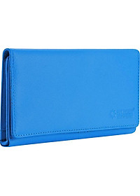 Ví Nữ Huy Hoàng HT3163 (9.5 x 19 cm) - Xanh Biển