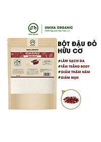 Bột Đậu Đỏ Nguyên Chất UMIHOME (35g) đắp mặt, tắm trắng dưỡng da ngăn ngừa mụn hiệu quả