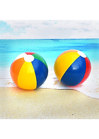 Bóng chơi bãi biển PVC cho bé 6 màu