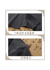 Bộ mặc nhà nam trung niên cho bố, đồ bộ quần áo người già