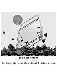 Ốp lưng dẻo silicon trong suốt mỏng 0.6mm cho iPhone 17 Pro Max / 17 Air / iP 17 Pro / 17 hiệu Hotcase Ultra thin - Chống trầy xước, siêu mỏng, độ trong full HD - Hàng nhập khẩu